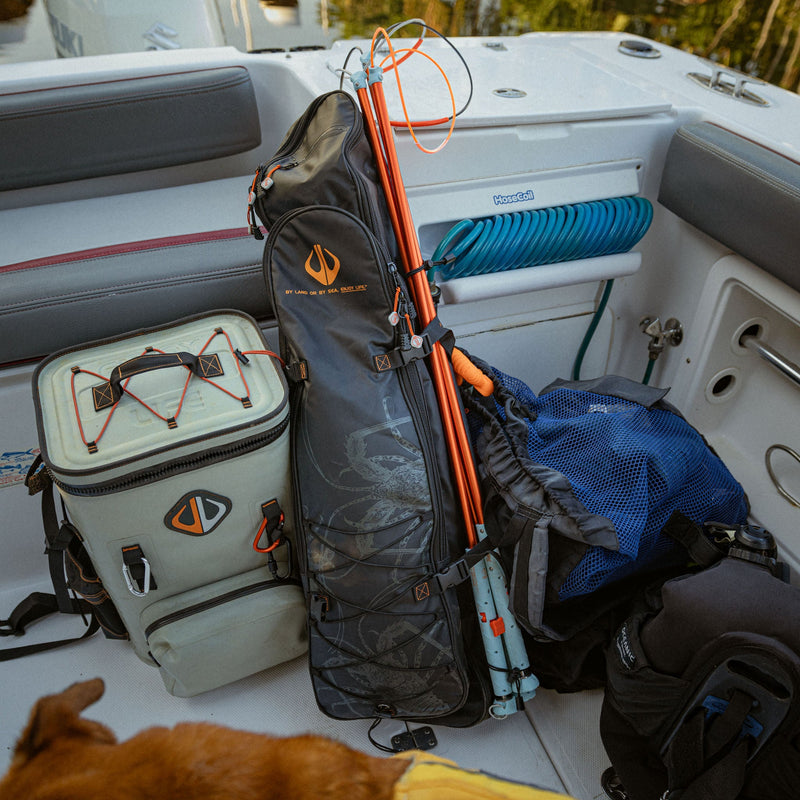 Load image into Gallery viewer, Long Fin Backpack Dive Bag
