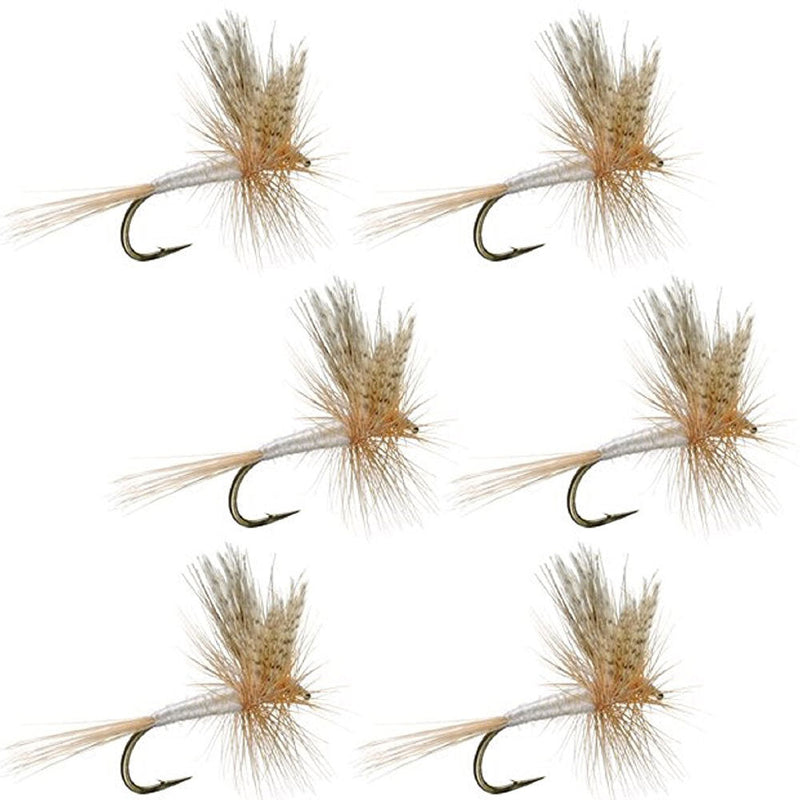 Load image into Gallery viewer, Light Cahill Classic Trout Dry Fly Fishing Fly - 6 Flies Size 14
