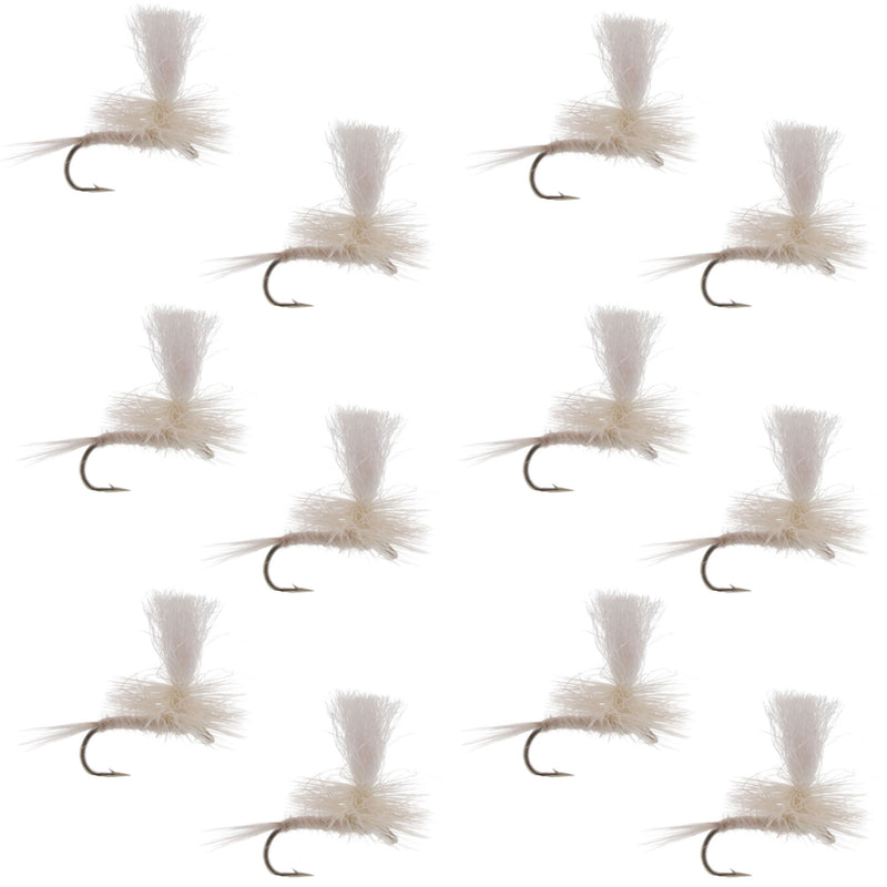 Load image into Gallery viewer, Parachute Light Cahill Classic Trout Dry Fly Fishing Fly - 1 Dozen Hook Size 16

