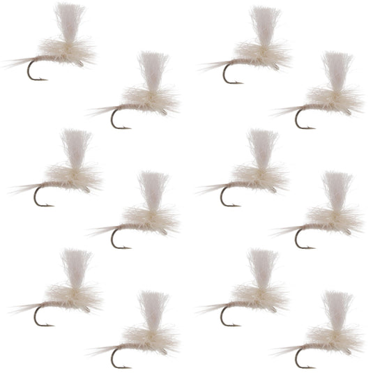 Parachute Light Cahill Classic Trout Dry Fly Fishing Fly - 1 Dozen Hook Size 16