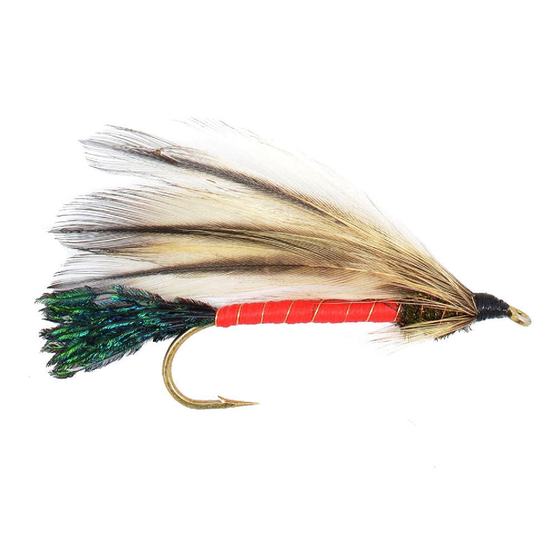 Load image into Gallery viewer, 3 Pack Light Spruce Classic Trout and Bass Streamer Fly - Hook Size 4
