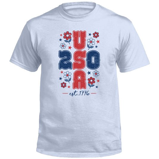 Red, White & Bloom (Front Print)