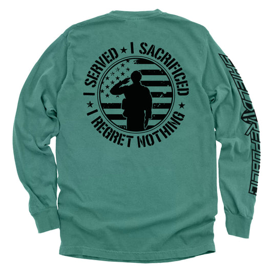 I Served I Sacrificed I Regret Nothing