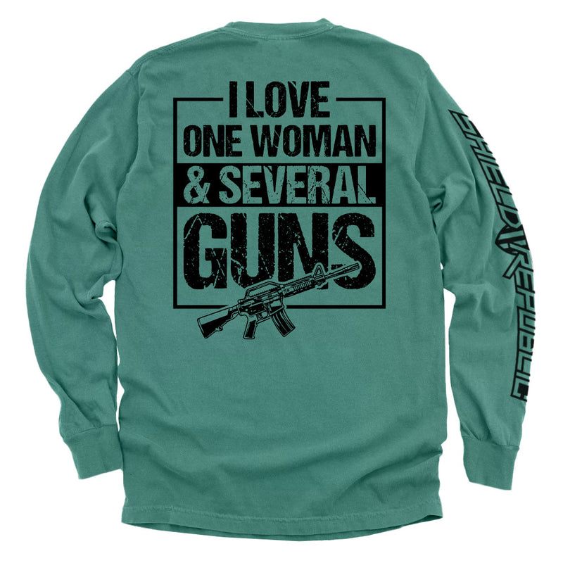 Load image into Gallery viewer, I Love One Woman &amp; Several Guns
