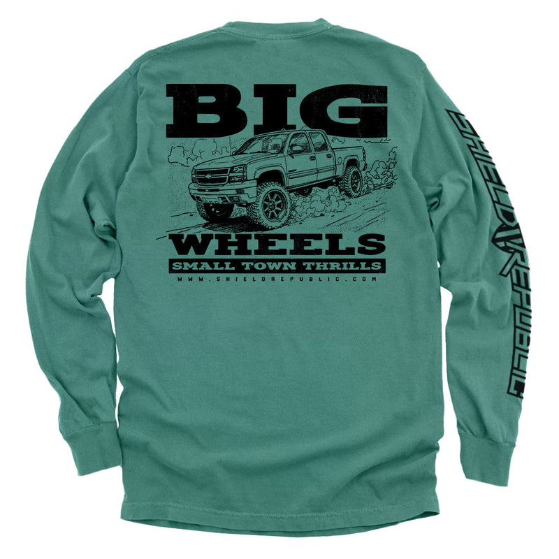 Load image into Gallery viewer, Big Wheels Small Town Thrills
