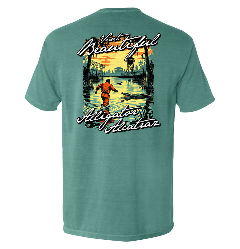 Load image into Gallery viewer, Visit Beautiful Alligator Alcatraz
