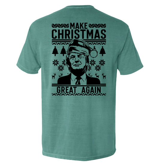 Make Christmas Great Again Trump Sweater Print