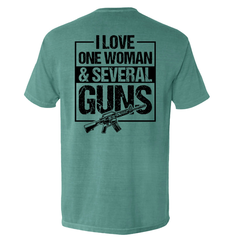 Load image into Gallery viewer, I Love One Woman &amp; Several Guns
