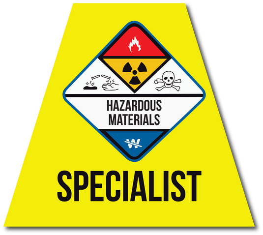 HAZMAT SPECIALIST REFLECTIVE HELMET (TET) TETRAHEDRON