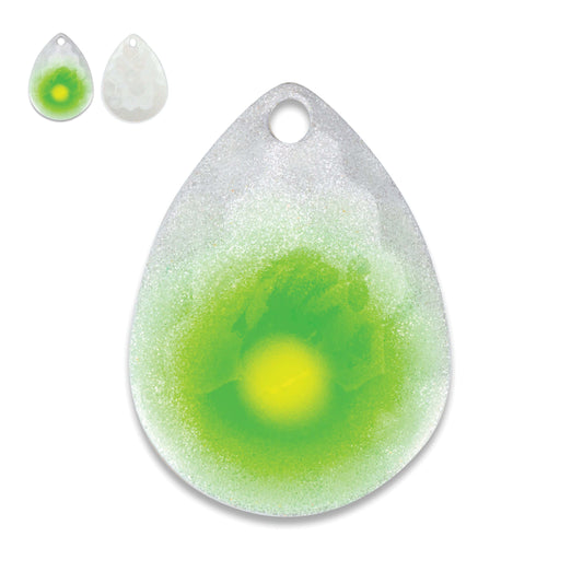 'Lime Lambo' High Class Hexagon 3.5 Colorado Blade (Single) - Skoutley Outdoors LLC