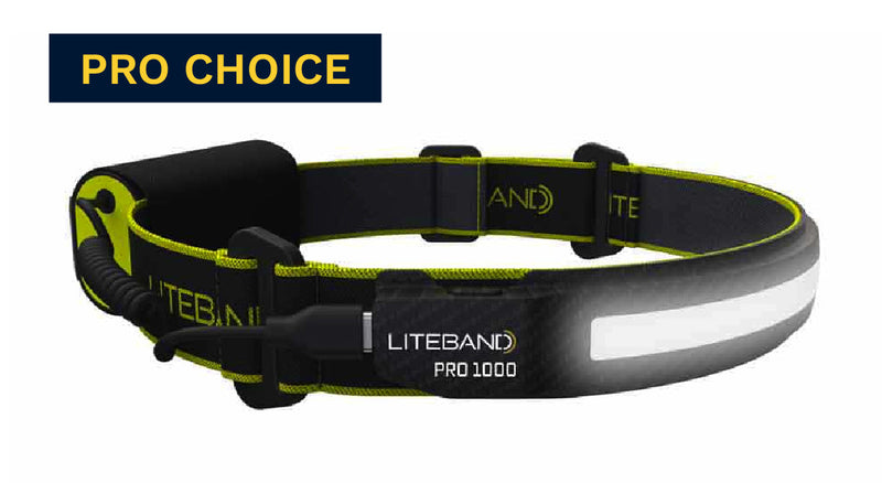 Load image into Gallery viewer, PRO 1000 Lumen LED Wide Beam Rechargeable Headlamp
