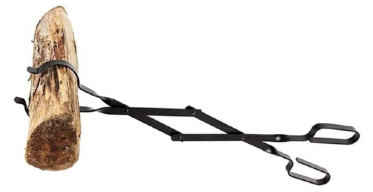 Grizzly Grabber Firewood Tongs: Easy Campfire Tending!