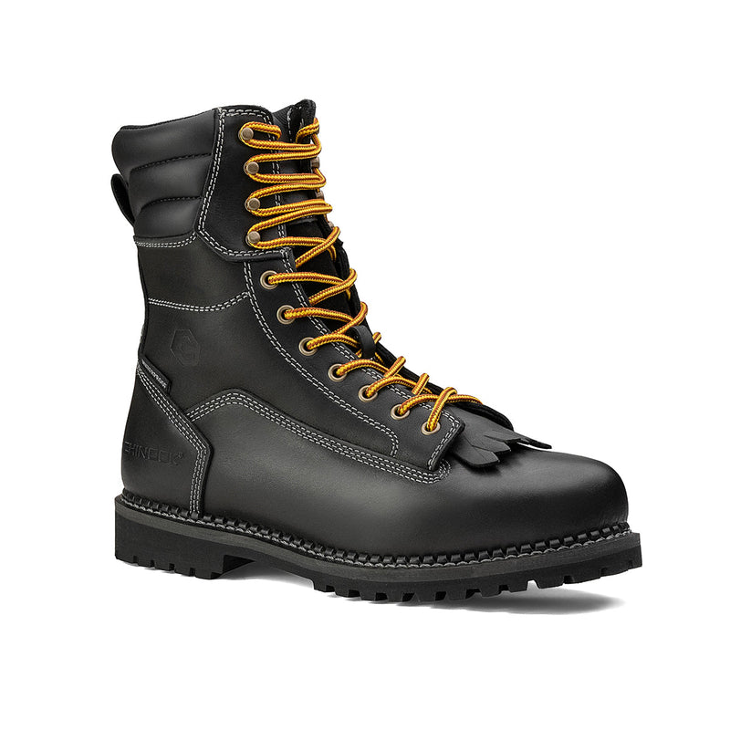 Load image into Gallery viewer, Logger 8” Men’s Waterproof Work Boot for Men - Black

