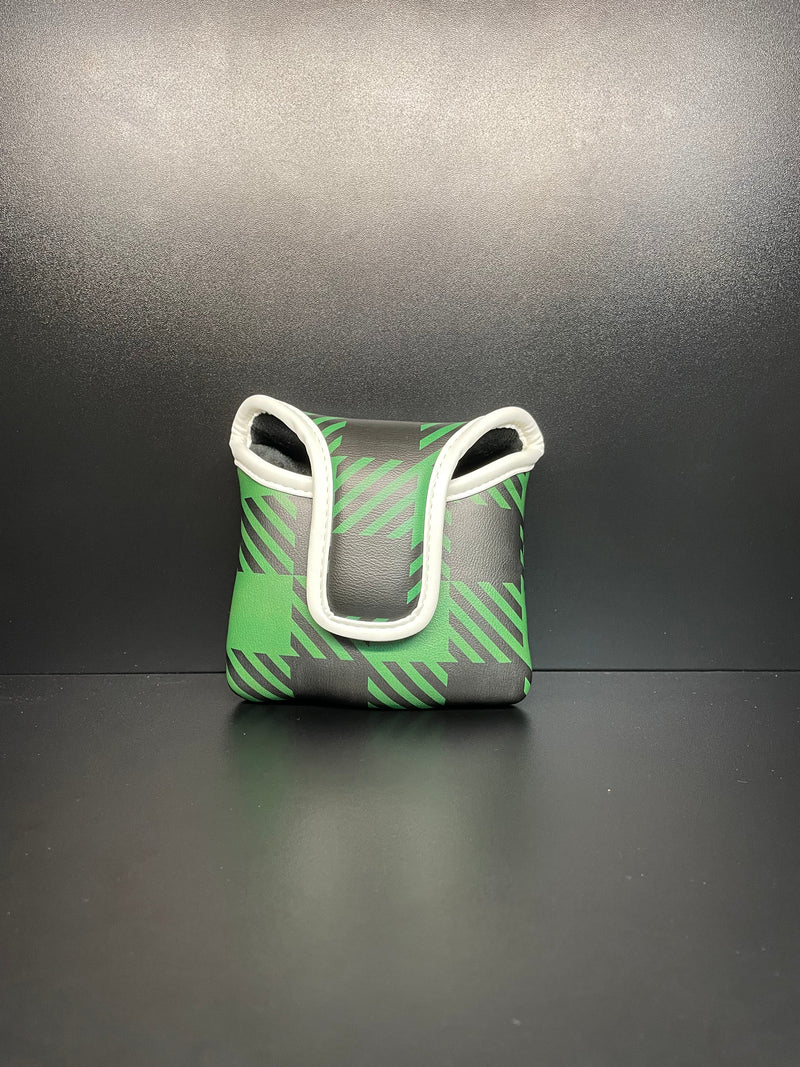 Load image into Gallery viewer, Lucky Plaid Clover Headcover
