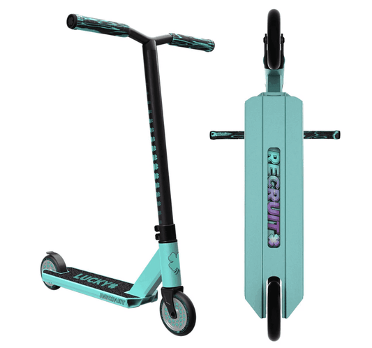 Lucky Recruit Mini Pro Scooter Complete - Motion Teal - Skoutley Outdoors LLC