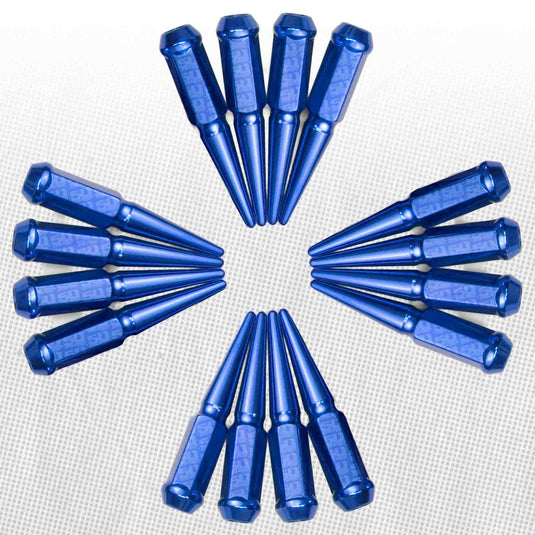 12x1.5mm Extended Spike Lug Nuts - 60 Degree Taper Seat
