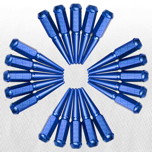 1/2 Inch Extended Spike Lug Nuts - 60 Degree Taper Seat
