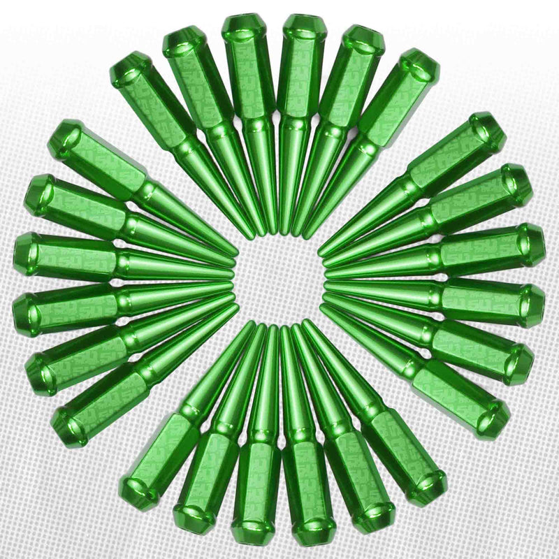 Load image into Gallery viewer, 12x1.25mm Extended Spike Lug Nuts - 60 Degree Taper Seat
