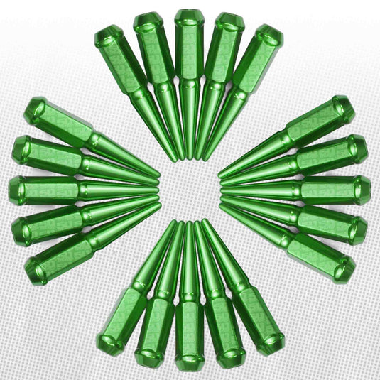 14x1.5mm Extended Spike Lug Nuts - 60 Degree Taper Seat