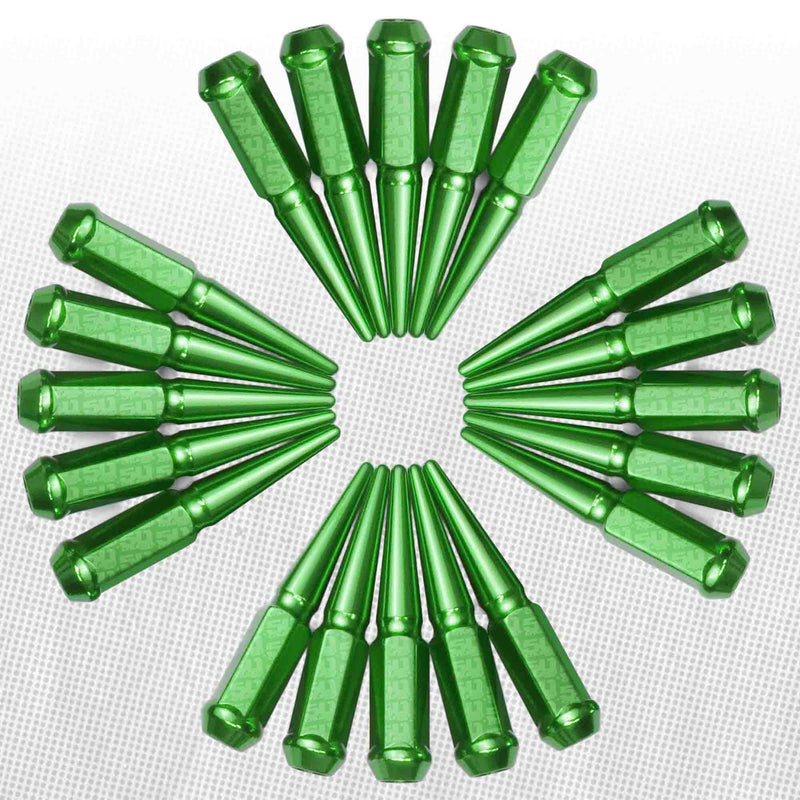 Load image into Gallery viewer, 10x1.25mm Extended Spike Lug Nuts - 60 Degree Taper Seat
