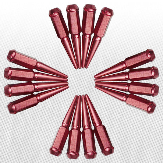 12x1.5mm Extended Spike Lug Nuts - 60 Degree Taper Seat