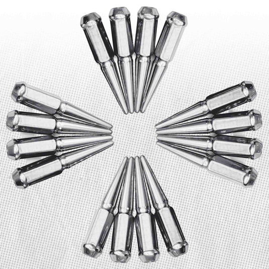 12x1.5mm Extended Spike Lug Nuts - 60 Degree Taper Seat