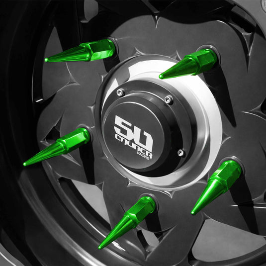 9/16 Extended Spike Lug Nuts - 60 Degree Taper Seat