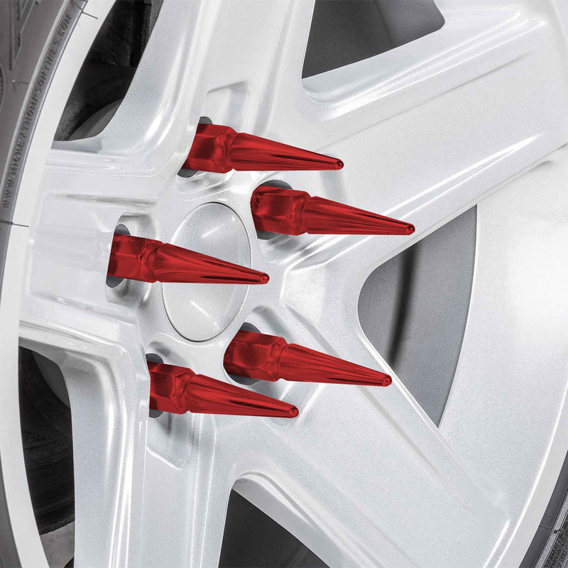 Load image into Gallery viewer, 10x1.25mm Extended Spike Lug Nuts - 60 Degree Taper Seat
