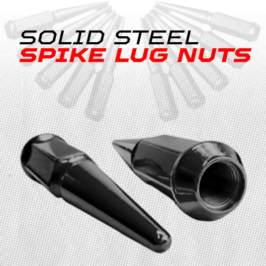 9/16 Extended Spike Lug Nuts - 60 Degree Taper Seat