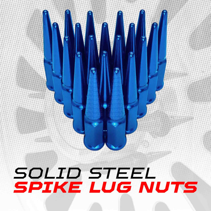 Load image into Gallery viewer, 9/16 Extended Spike Lug Nuts - 60 Degree Taper Seat
