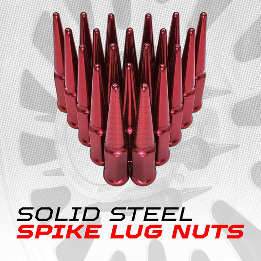 9/16 Extended Spike Lug Nuts - 60 Degree Taper Seat