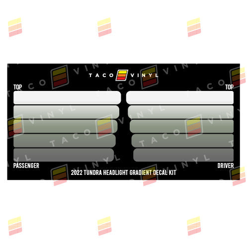 Load image into Gallery viewer, 2022+ Tundra Grille Rib Decal
