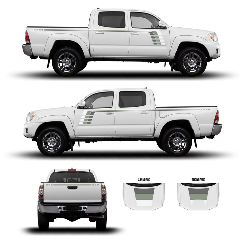 Load image into Gallery viewer, 2005-15 Tacoma Checkered Stripe Kit
