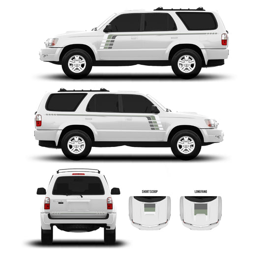 1996-2002 & 2003-2009 4Runner Checkered Stripe Kit