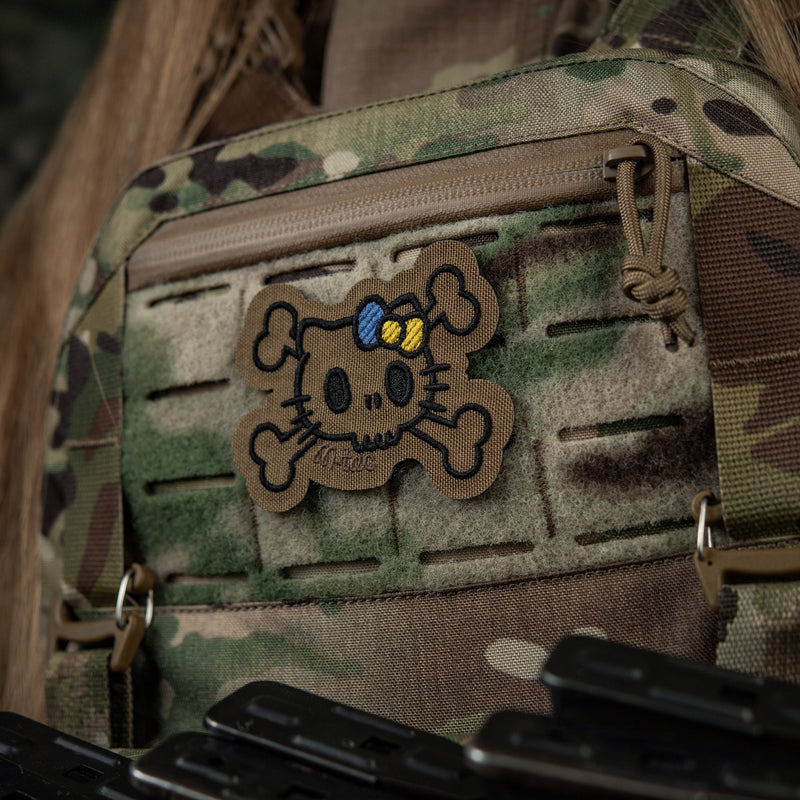 Load image into Gallery viewer, M-Tac Patch Kitty Outline Embroidery
