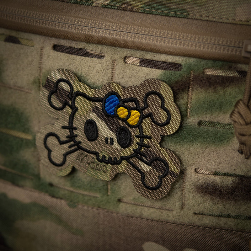 Load image into Gallery viewer, M-Tac Patch Kitty Outline Embroidery
