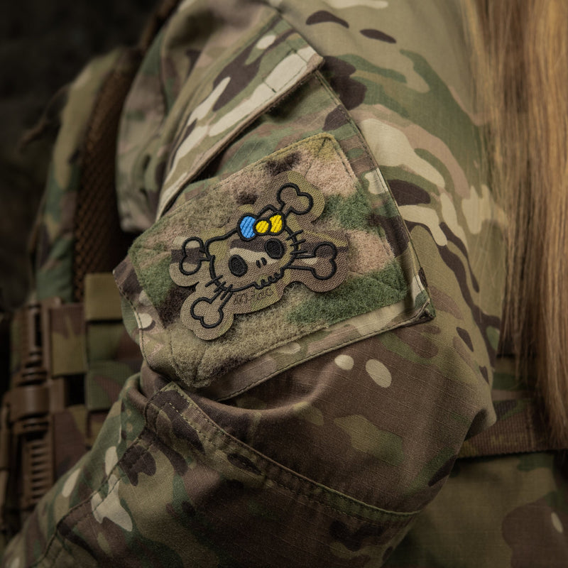 Load image into Gallery viewer, M-Tac Patch Kitty Outline Embroidery

