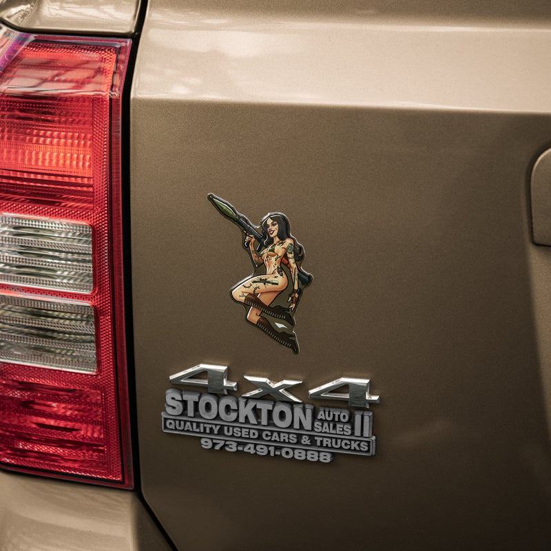 Load image into Gallery viewer, M-Tac Morale Sticker Tactical Girl

