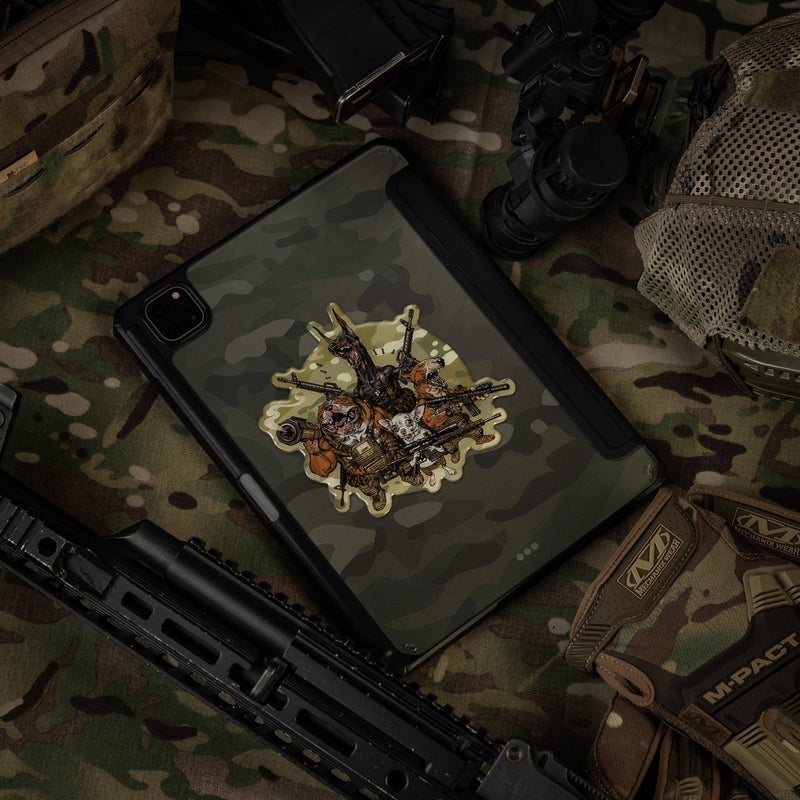 Load image into Gallery viewer, M-Tac Embossed Sticker Rex Team
