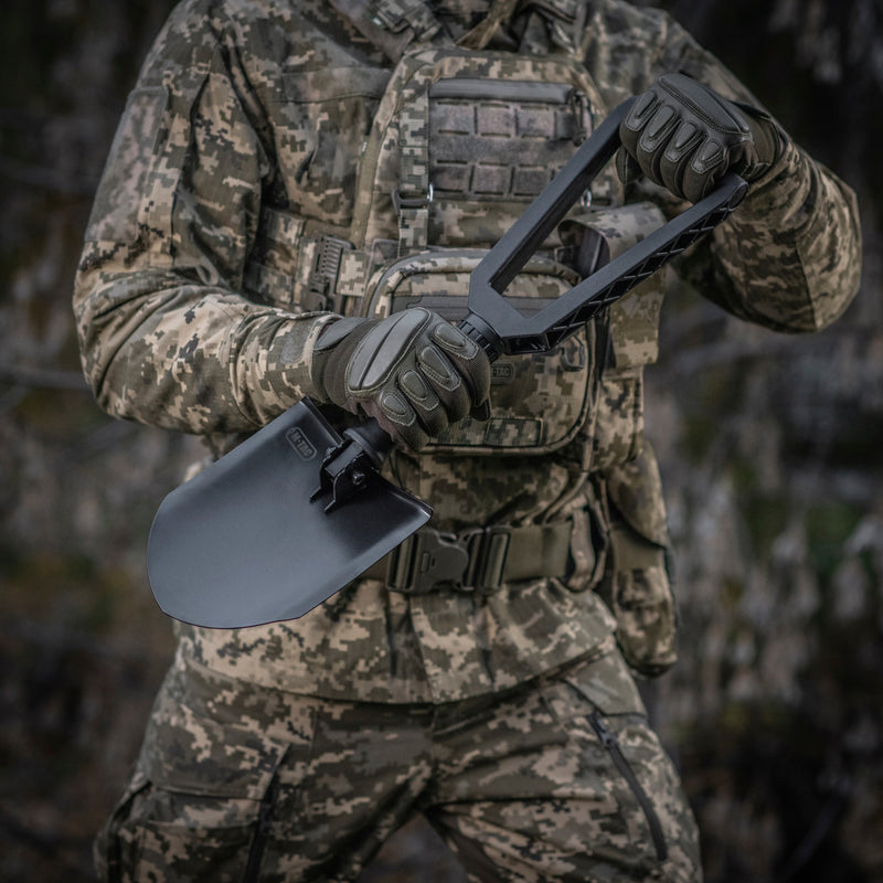 Load image into Gallery viewer, M‑Tac Folding Shovel with Carry Case
