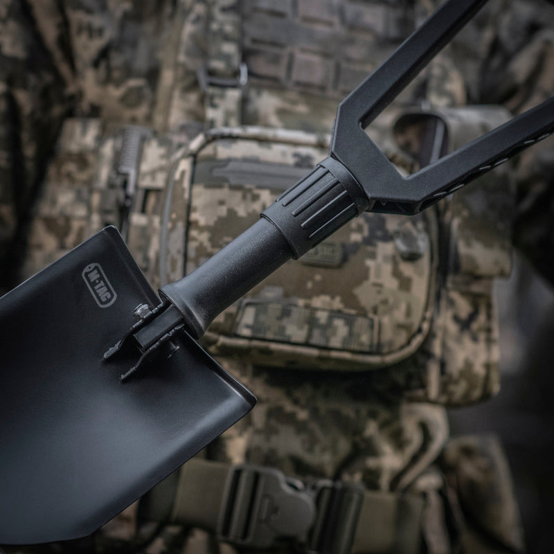 Load image into Gallery viewer, M‑Tac Folding Shovel with Carry Case
