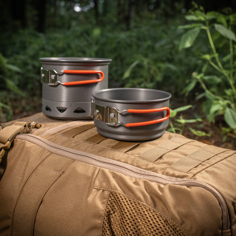 Load image into Gallery viewer, M-Tac Individual Cookware Under The Burner Set

