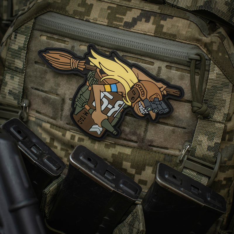 Load image into Gallery viewer, M-Tac Patch Baba Yaga Vertical
