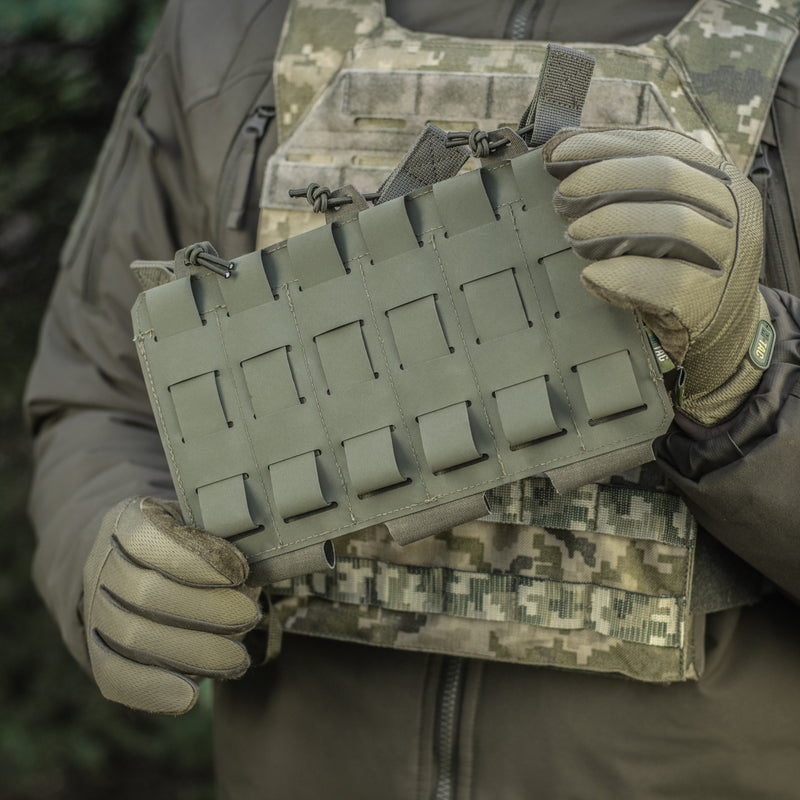 Load image into Gallery viewer, M-Tac Elastic Triple Mag Pouch Elite Laser Cut
