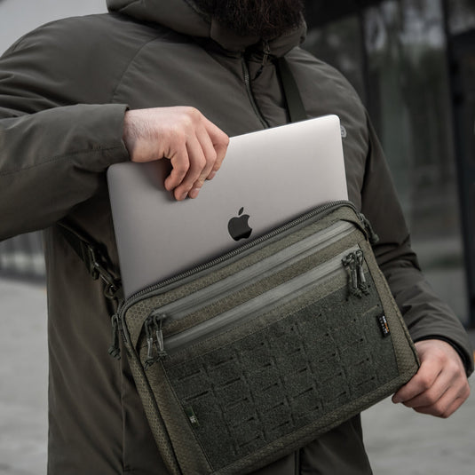 M-Tac Admin Bag Large Elite Hex with Loop