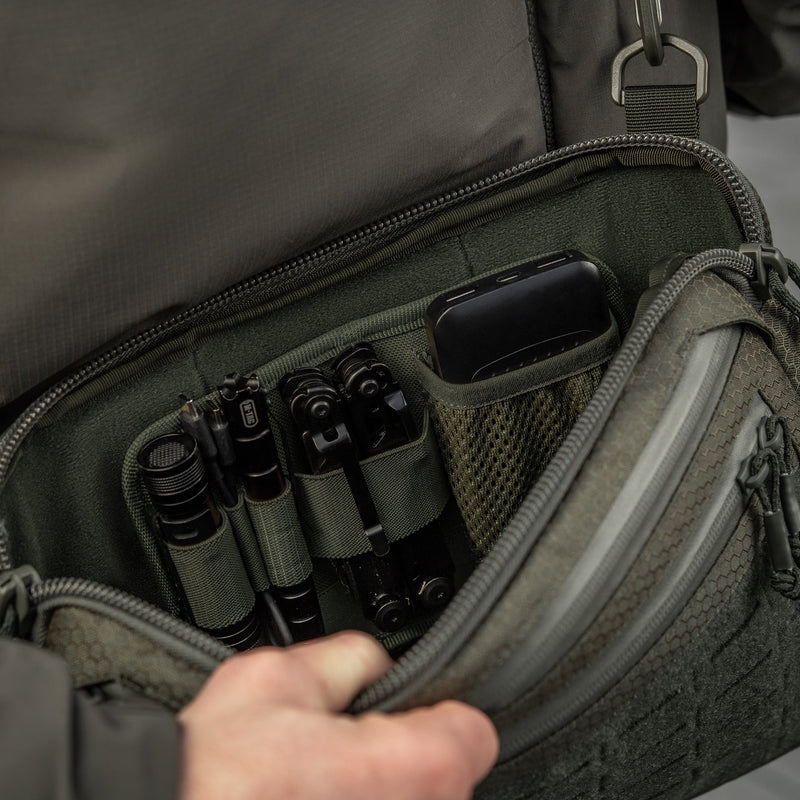 Load image into Gallery viewer, M-Tac Admin Bag Large Elite Hex with Loop
