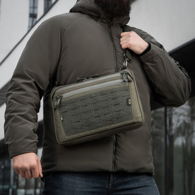 Load image into Gallery viewer, M-Tac Admin Bag Large Elite Hex with Loop
