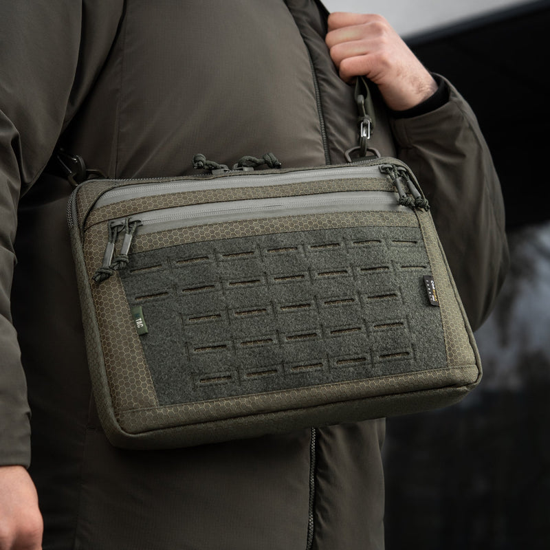 Load image into Gallery viewer, M-Tac Admin Bag Large Elite Hex with Loop
