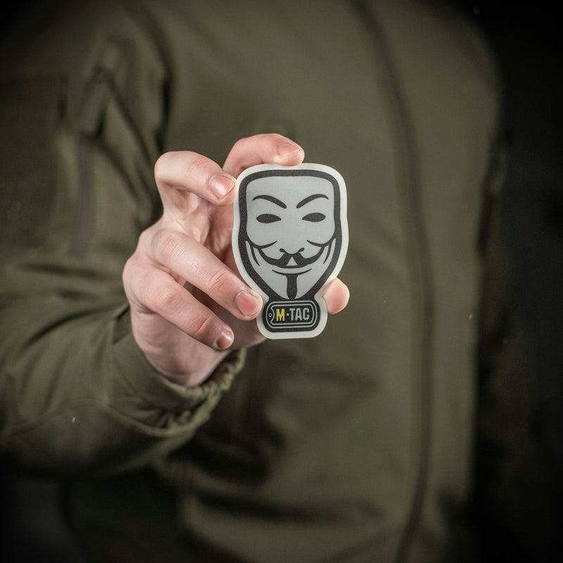 Load image into Gallery viewer, M-Tac Sticker Anonymous Reflective

