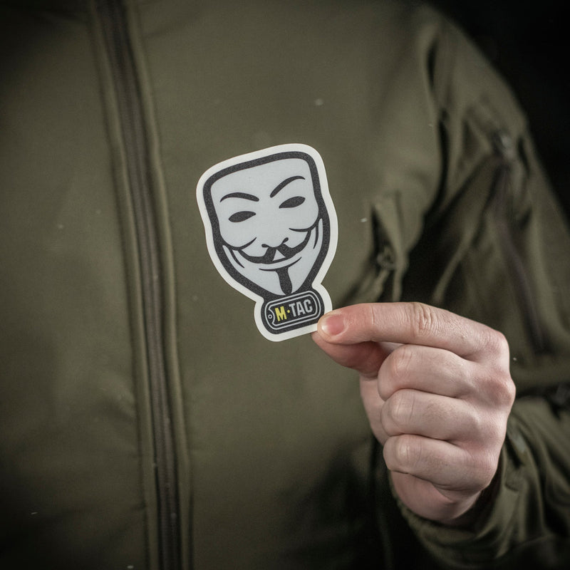 Load image into Gallery viewer, M-Tac Sticker Anonymous Reflective
